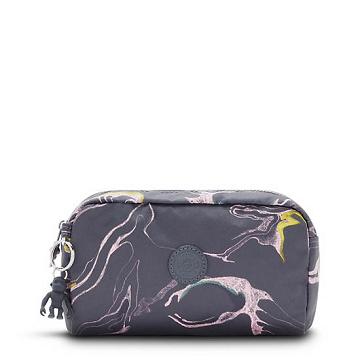 Kipling Gleam Printed Pouch Tassen Zilver | NL 1075GS